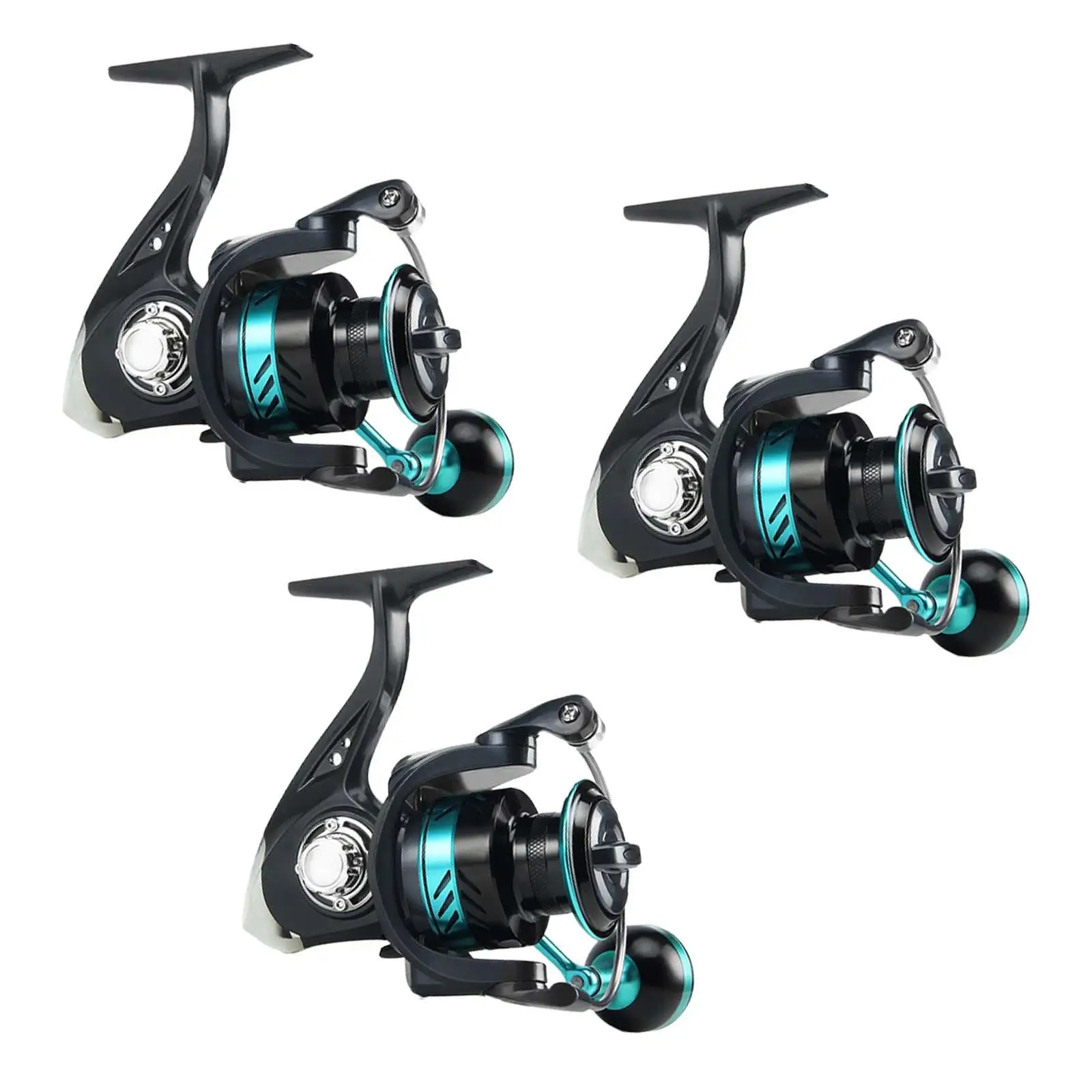 Baitcaster Fishing Reel 5.2:1 Gear Ratio Easy to Use High Speed 16kg Max Drag