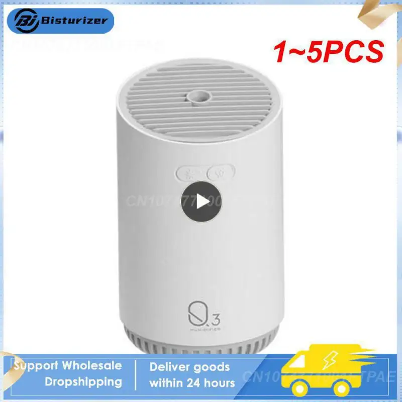 

1~5PCS Wireless Air Humidifier With 2000mAh Battery Cool Mist Ultrasonic Electric Essential Oil Diffusers Aromatherapy Diffuser