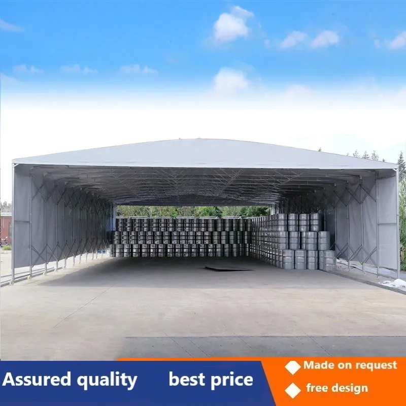 Canopy Warehouse Mobile Pushpull Canopy Canopy Construction Site