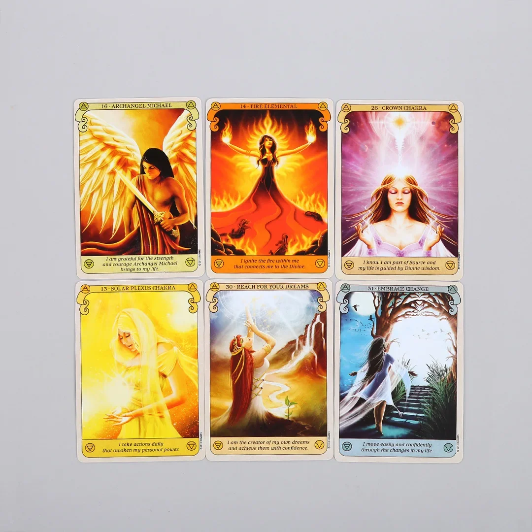 Conscious Spirits Oracle Cards: 45 Durable and Fashionable Tarot-Inspired Deck for Fun and Insightful Party Games