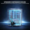 20 Bottle Wine Fridge Cooler 38-65℉ Glass Door Under Counter Freestanding Eco-friendly -Free Wine Refrigerator Dual Design Dorm 5