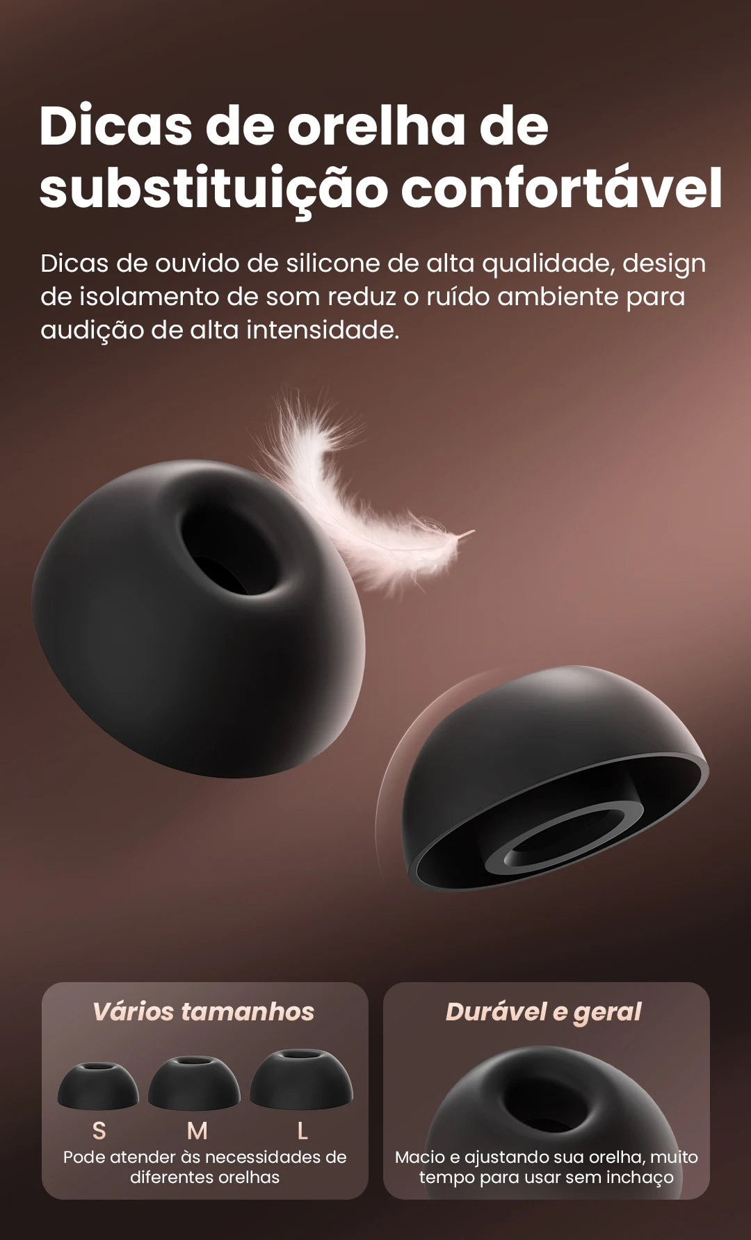Design, Earbuds, 5.3, 10mm, Driver Dinâmico, Bateria 24h, ENC Clear Call