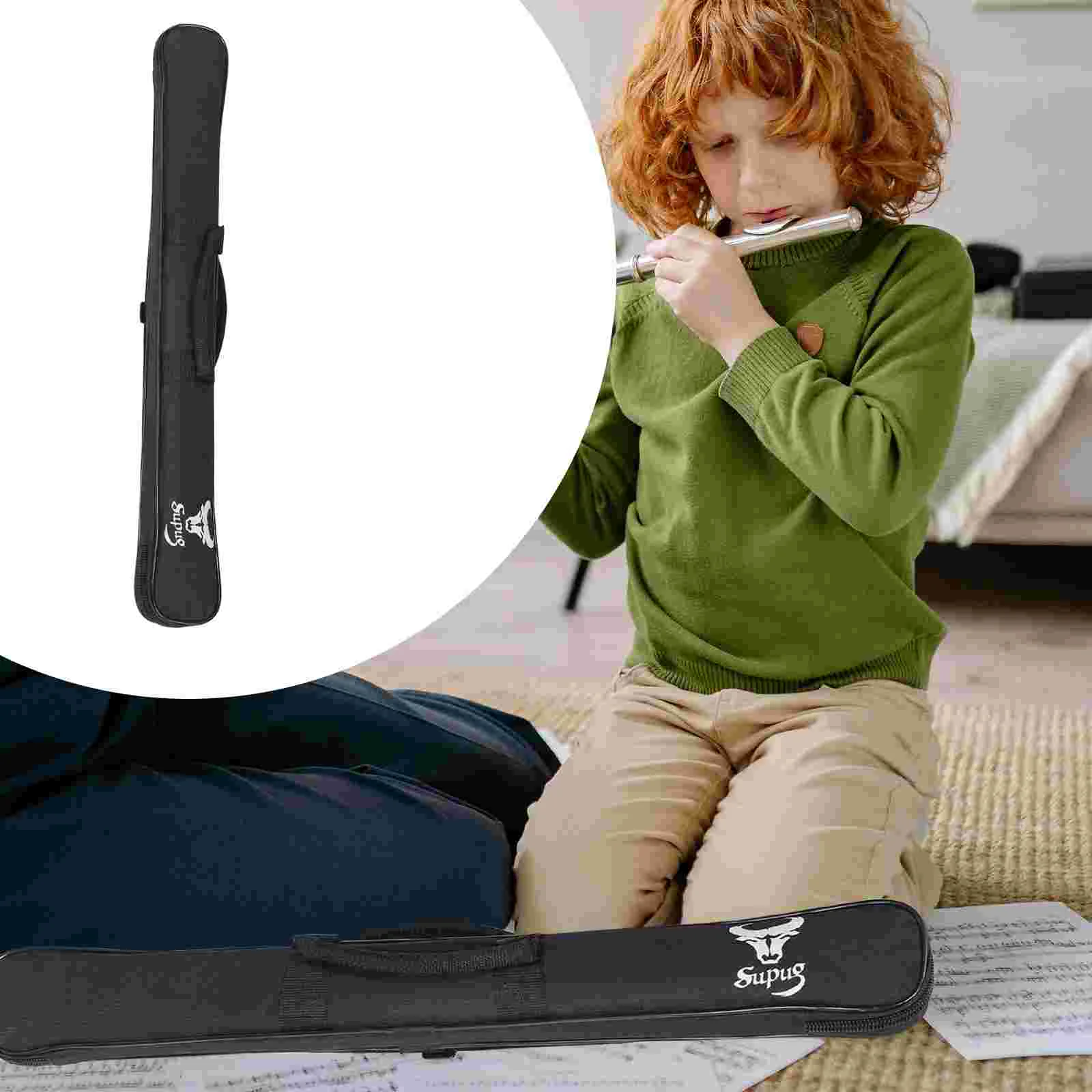 

Vaguelly Flute Case American Flute Linen Organizer Flute Carrying Pouch Flute Carrier Flute Storage Bag Flute Organizer