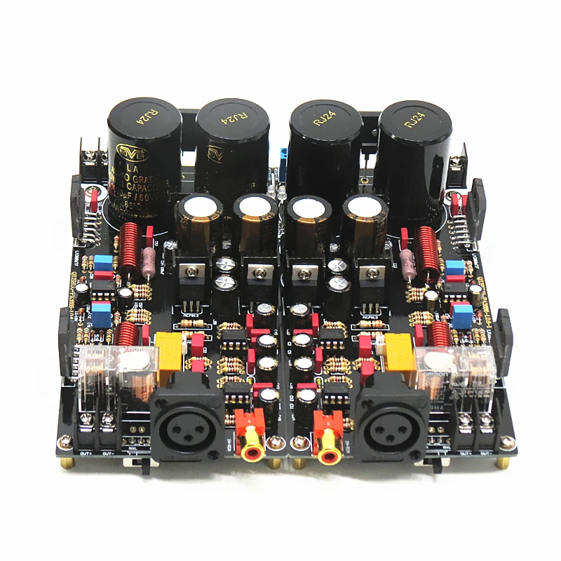 

LM3886 XRL Fully Balanced Power Amplifier Board 120W+120W HiFi Stereo 2-channel Finished Board