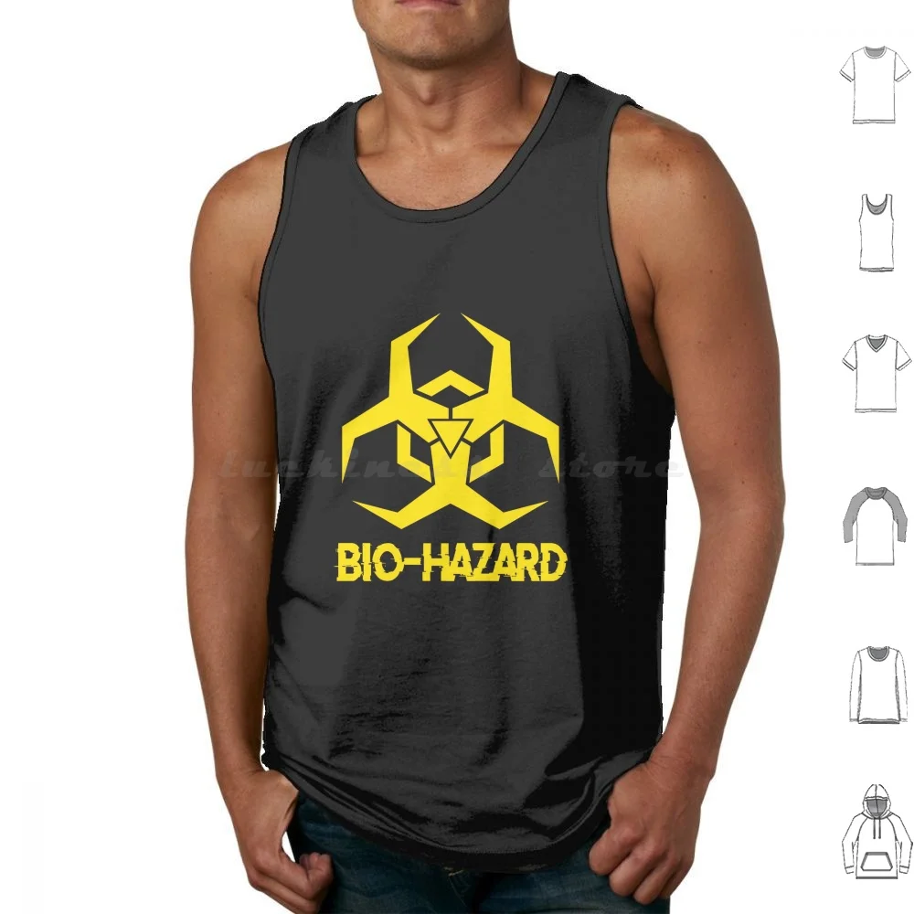 Canottiere A Rischio Biologico Stampa Cotone Rischio Biologico Zombie Zombie Evil Horror Resident Ombrello Tossico Corporation Hazard