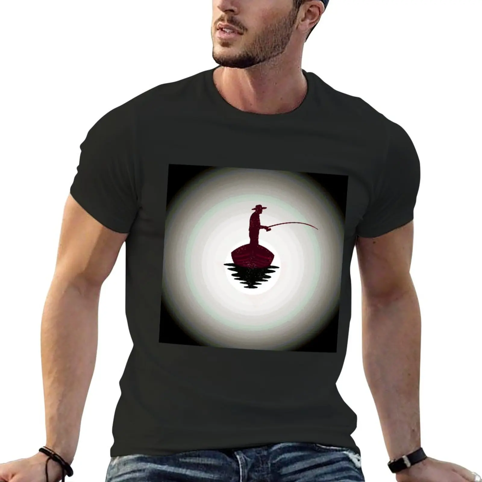 New Searching prey on a sea for hungry stomach T-Shirt tees sports fan t-shirts Short sleeve tee tops t shirts men