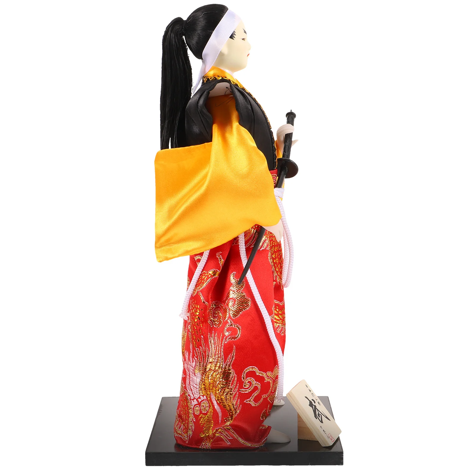 

Samurai Figure Collectable Doll Japanese Samurai Statue Action Figurine Ornament