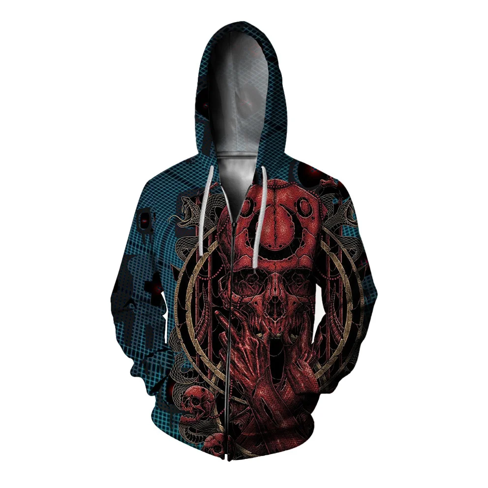 thumbnail image 1 of Sudadera con capucha para hombre cómoda y elegante Sudadera con capucha para hombre moderna y versátil Nueva sudadera con capucha y sudaderas Sudadera con capucha estampada personalizada con cremaller, 1 of 5