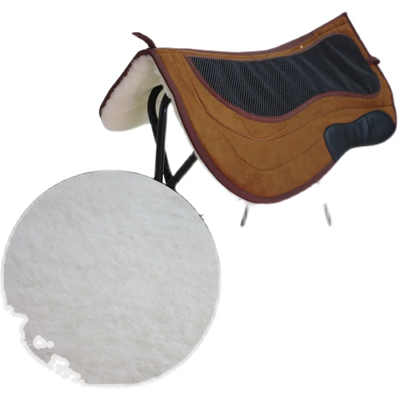 Western Steamer Pure Wool Saddle Pad Shock Pad Balance Saddle Pads