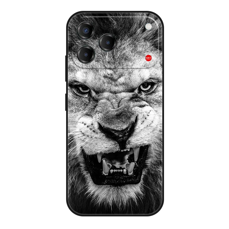 Sleek Black Matte Fashion Phone Case - Slim Soft TPU