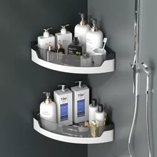 Estante de baño con soporte para champú, estantes de ducha, organizador de baño montado en la pared sobre el inodoro, juego de accesorios de baño