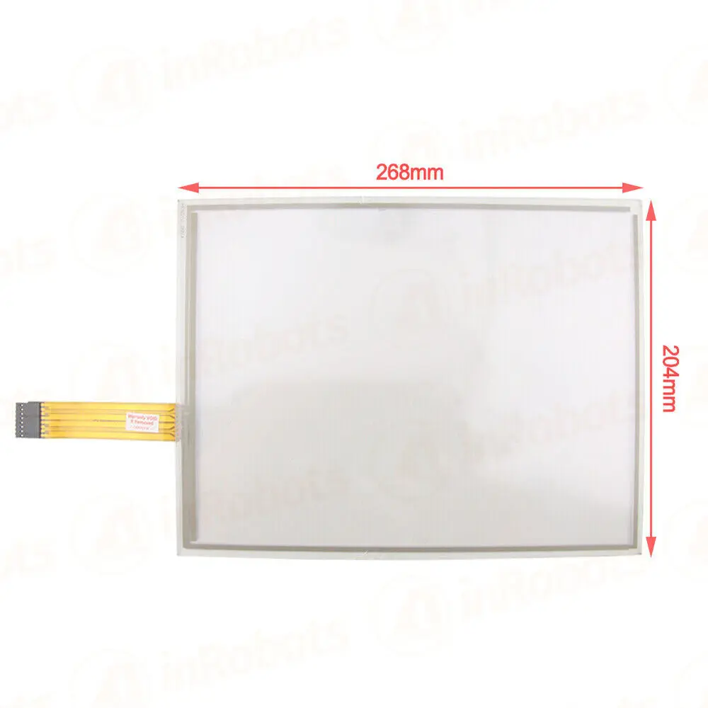 

For AMT10019 10019 1071.0054A 8 wire Touch Screen Glass Panel Sensor 268*204mm