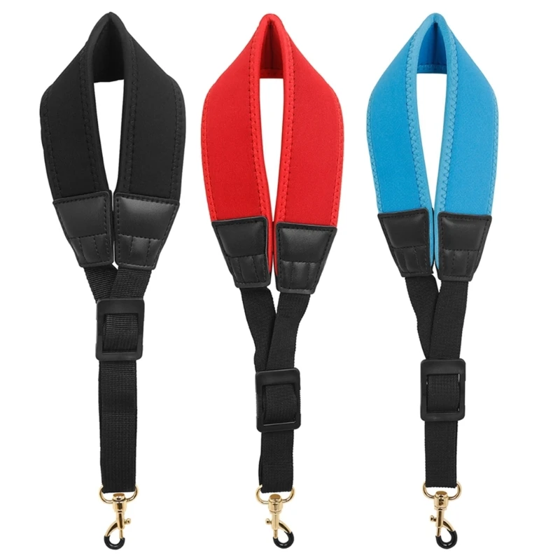 

Толстый мягкий регулируемый шейный ремешок для саксофона для баритона-альта-тенора-сопрана 448D