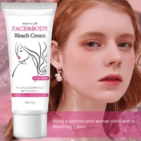 Crème éclaircissante pour parties intimes, corps, genoux, élimine les Pigments ternes, sérum éclaircissant, coudes, jointures, produit de soin éclaircissant pour la peau 1