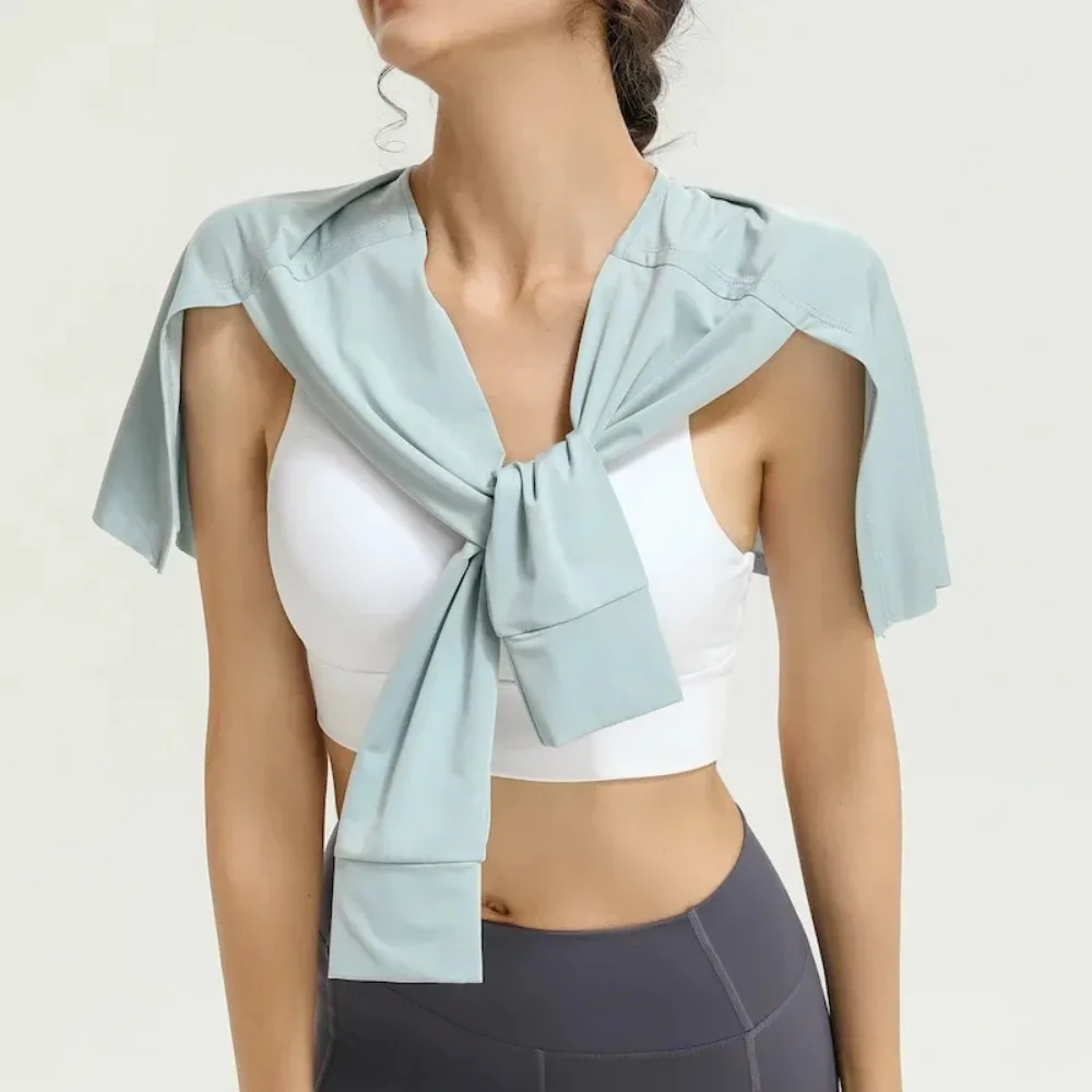 Gym Skirt Wrap Covering Buttocks Workout Fitness Wear Dance Ballet Skirts for Women Sport Yoga