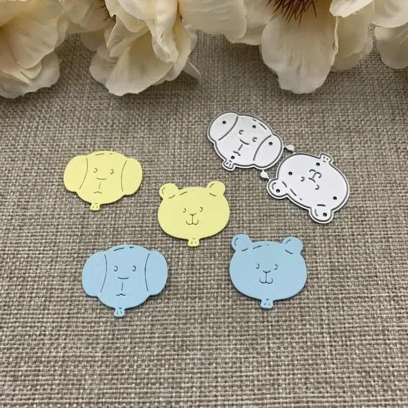 

Cute bear dog decoration Metal Cutting Dies For DIY Scrapbooking Decorative Embossing Handcraft Die Cutting Template Mold
