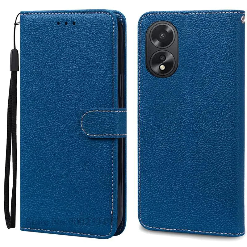 Leather Flip Wallet Phone Case with Silicone Cover - Elegant Design