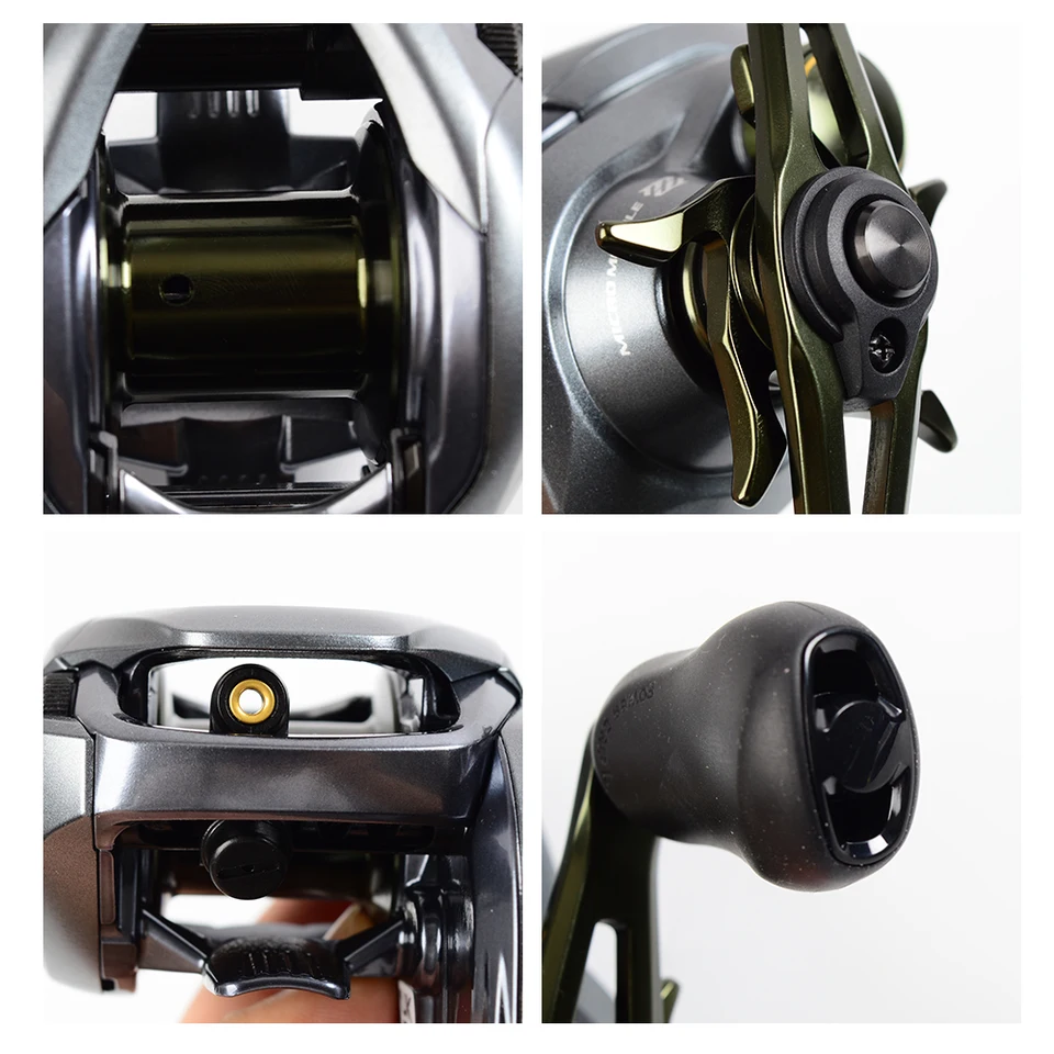Shimano-curado dcベイトキャスティングフィッシングリール,18