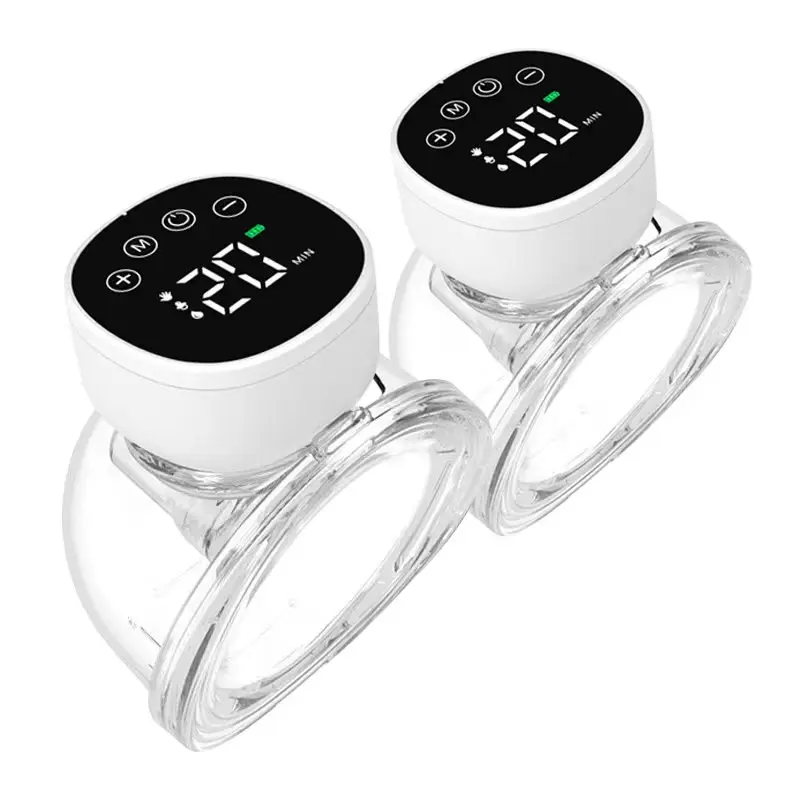 wearable-electric-breast-milk-pump-handsfree-bpa-free-led-display-low