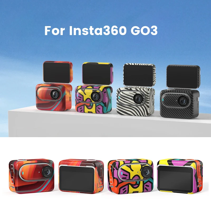 

Stickers For Insta360 GO 3 Camera Body Stickers Protective Film For Insta360 GO 3 Skin Action Camera Accessories