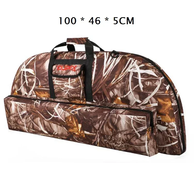 Compound Bow Carrying Bag with Quiver Soft Hunting Box Storage Bag 95cm 100cm 115cm
