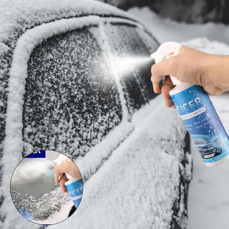 AutoWindshieldDeicerSprayWinterDeicerSprayForCarGlassDeicer