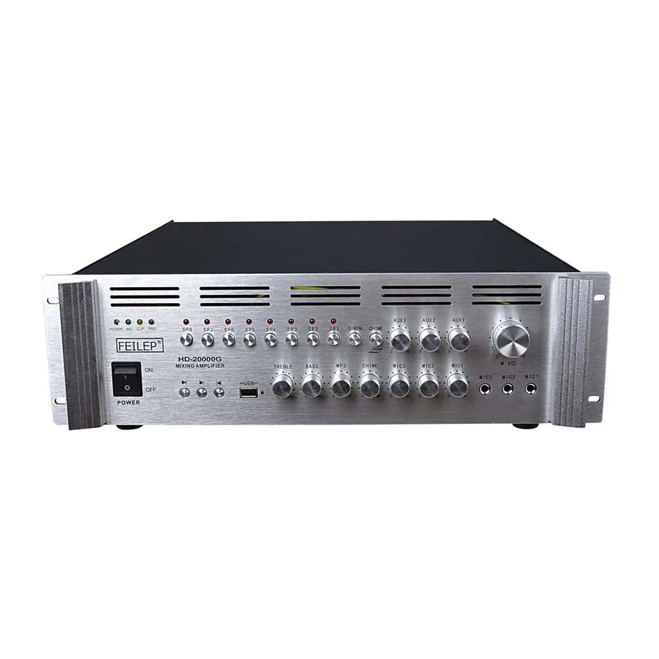 

U disk SD card USB MP3 digital display Bluetooth short circuit protection public address system power amplifier