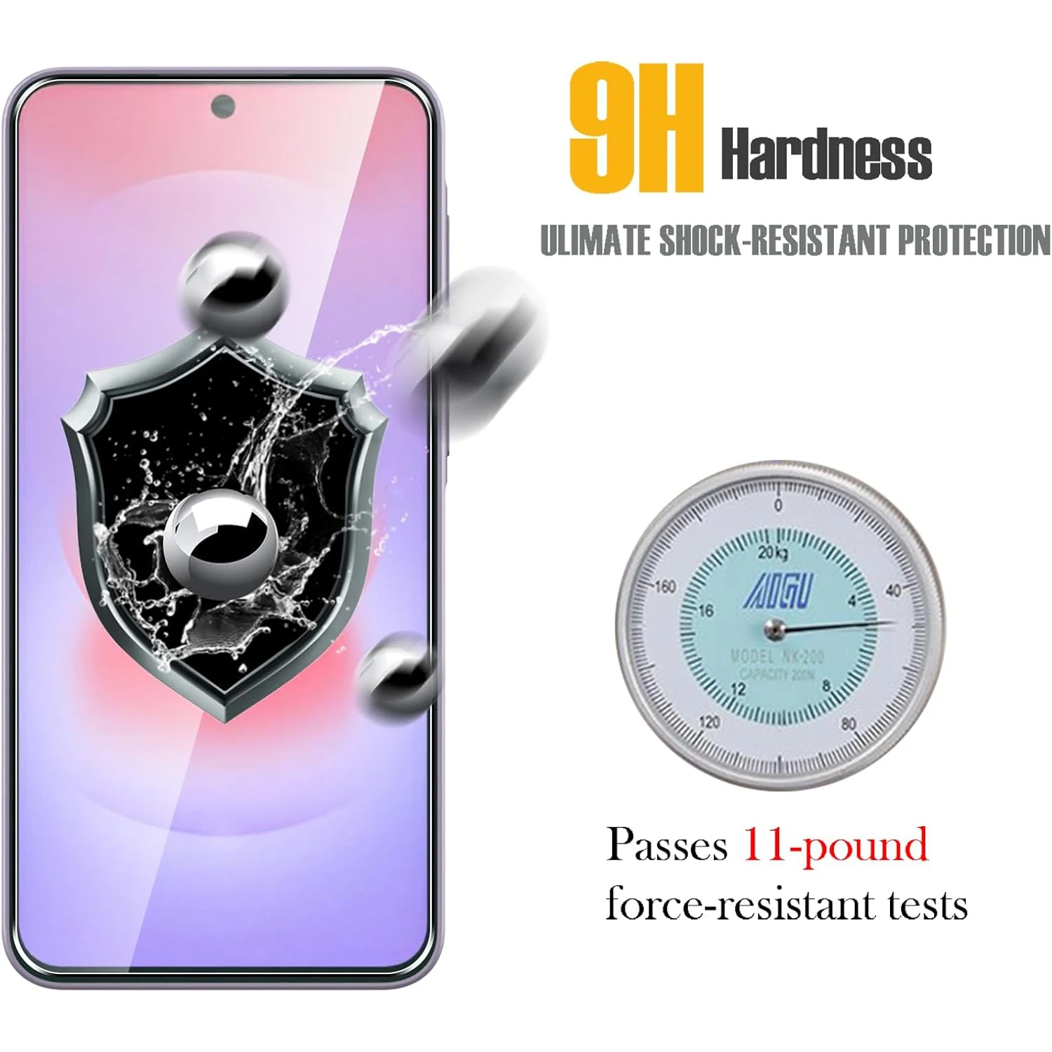Premium Tempered Glass Screen Protector - Pack of 1/2/3/4