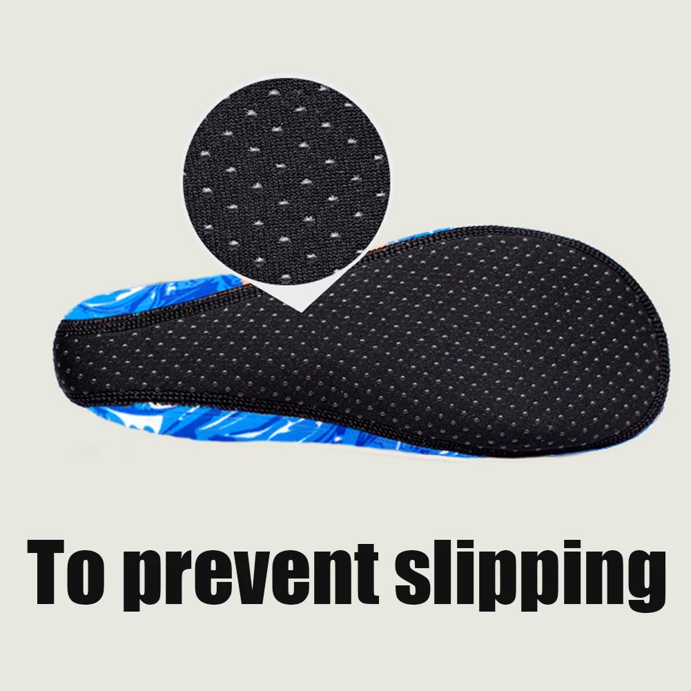 Water Shoes Men Women Swimming Socks Thin Multi Prints Non-Slip Fitness Yoga Dance Swim Surf Diving Underwater