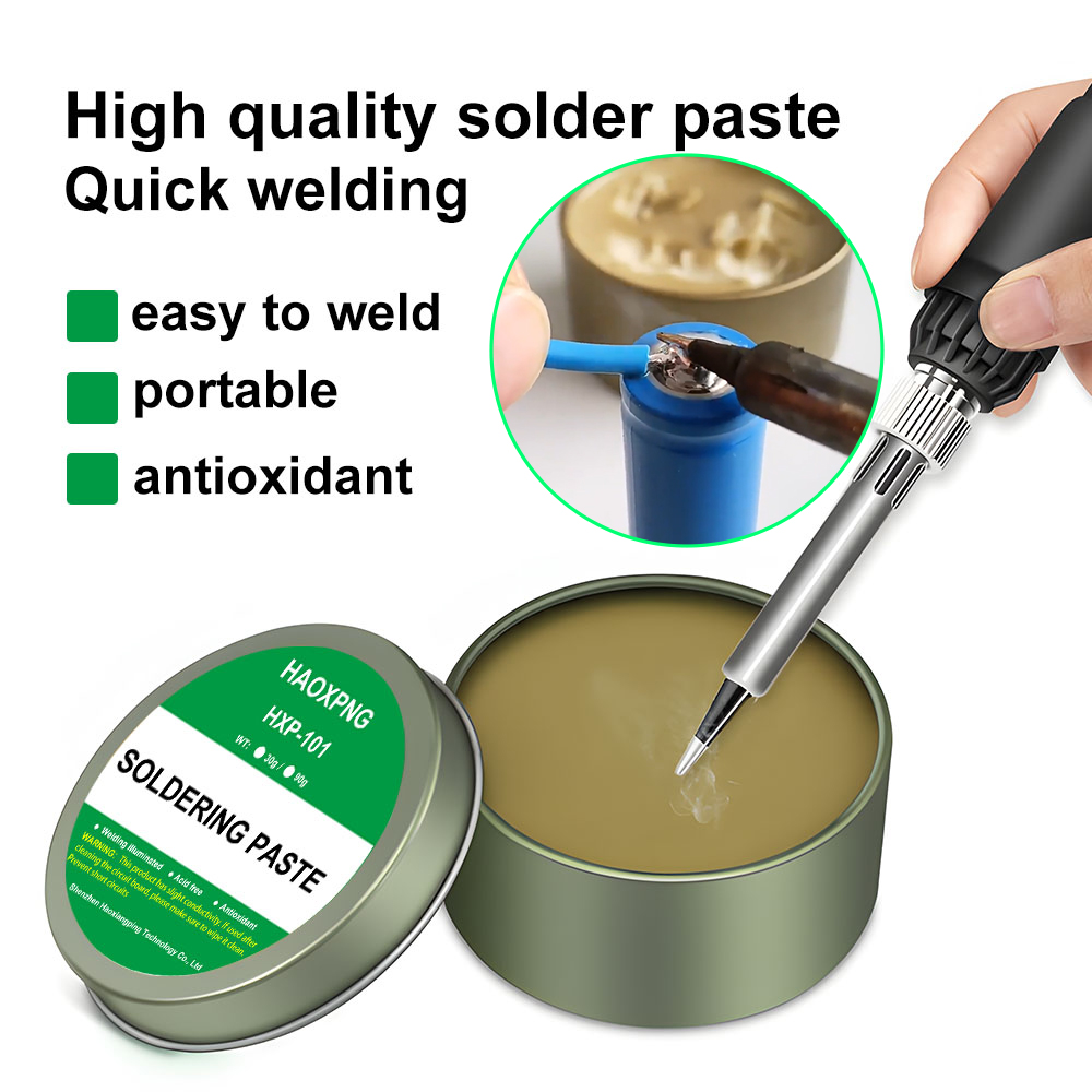 Soldering paste rosin flux lead-free easy to soldering soldering iron repair Iron sheet stainless steel sheet nickel solder wire