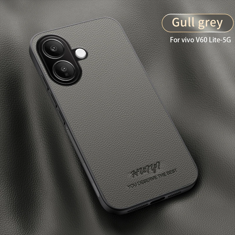 Luxury Leather Litchi Texture Frosted Magnetic Back Cover Case with Bumper Protection