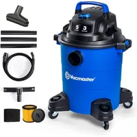 5 Gallon Shop Vacuum Powerful Suction Wet Dry Vacuum Cleaner with Blower Function 1-1/4-inch Hose 10ft Power Cord 1