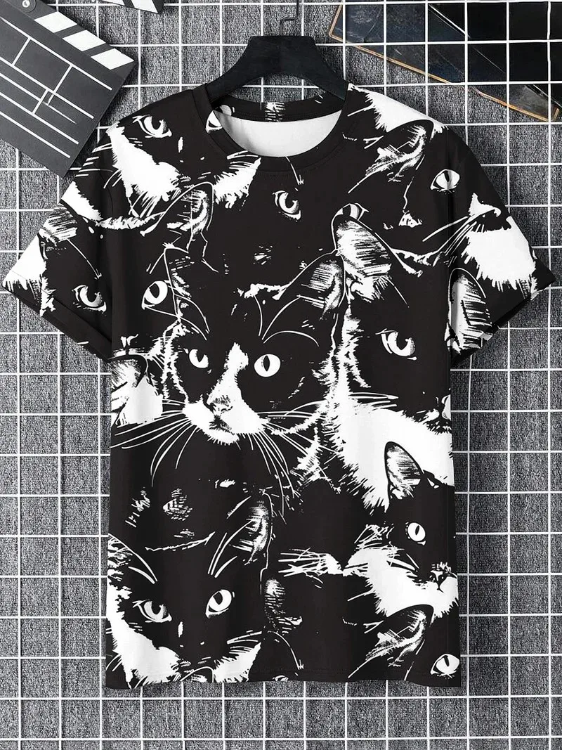 Casual Short Sleeve T Shirt for Men