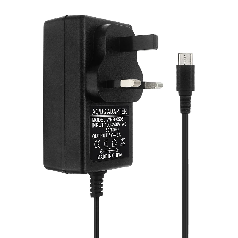 Orange Pi Power Adapter 5V 5A Type-C Power Supply for Orange Pi 5 Pro / Max / Ul