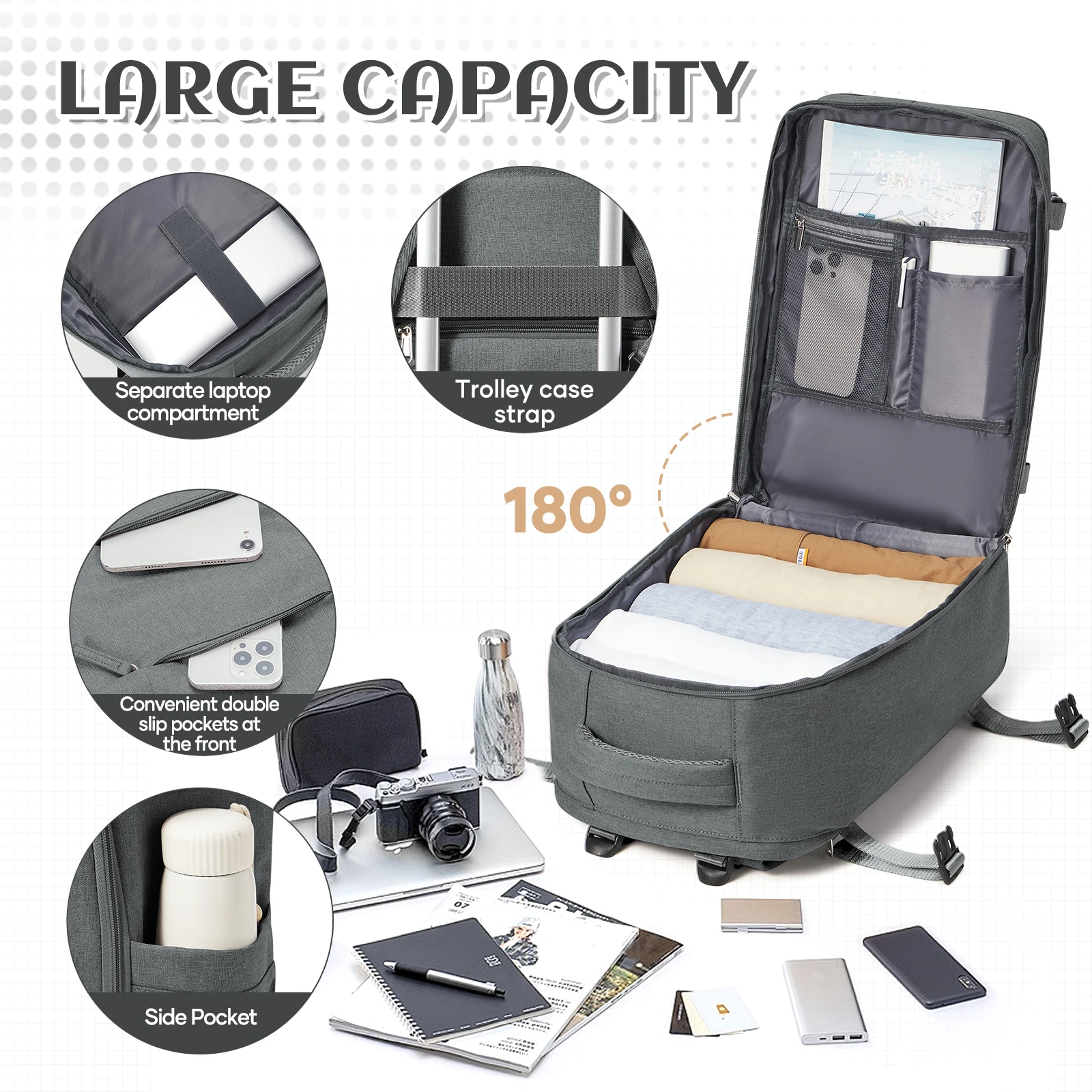Travel Backpack for Men Portable Laptop Hand Luggage Waterproof School Backpack Travel 40x20x25 Ryanair Luxury Bag Women's Bags