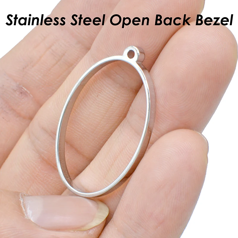 Back Bezel Making A Bezel Setting 10 X Open Back Bezel Pendant