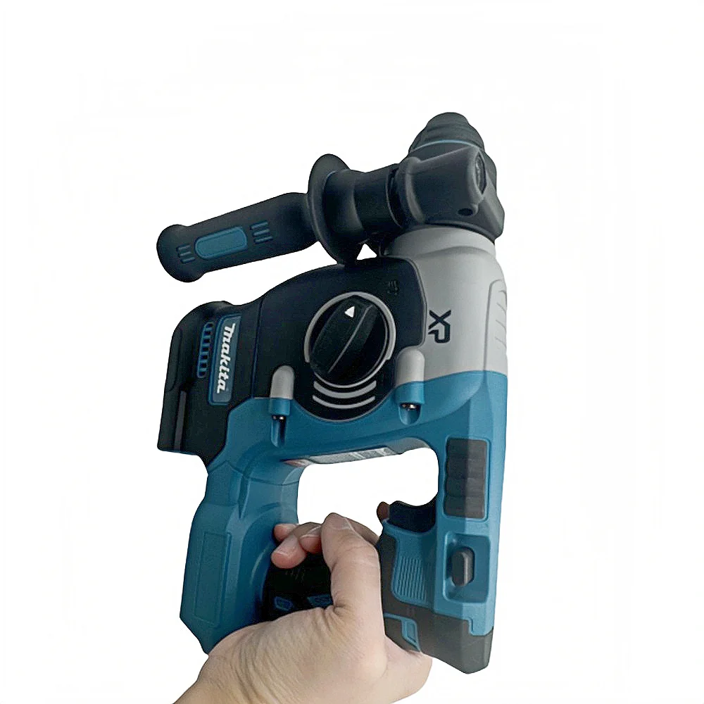 Cordless Rotary Hammer Makita Cordless Brushless Electric Hammer Drill Rechargeable Rotary Hammer Drilling and Chiseling High torque power Tool