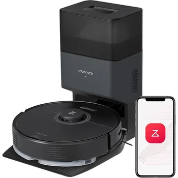 Q7 Max+ Robot Vacuum and Mop with AutoEmpty Dock for Continuous HandsFree Cleaning Up to 7 Weeks APPControlled Mopping 4200Pa H 1