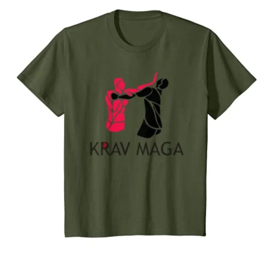 

Krav Maga Israeli Defense Combat Men T-Shirt Short Sleeve Casual Cotton O-Neck Summer T Shirt