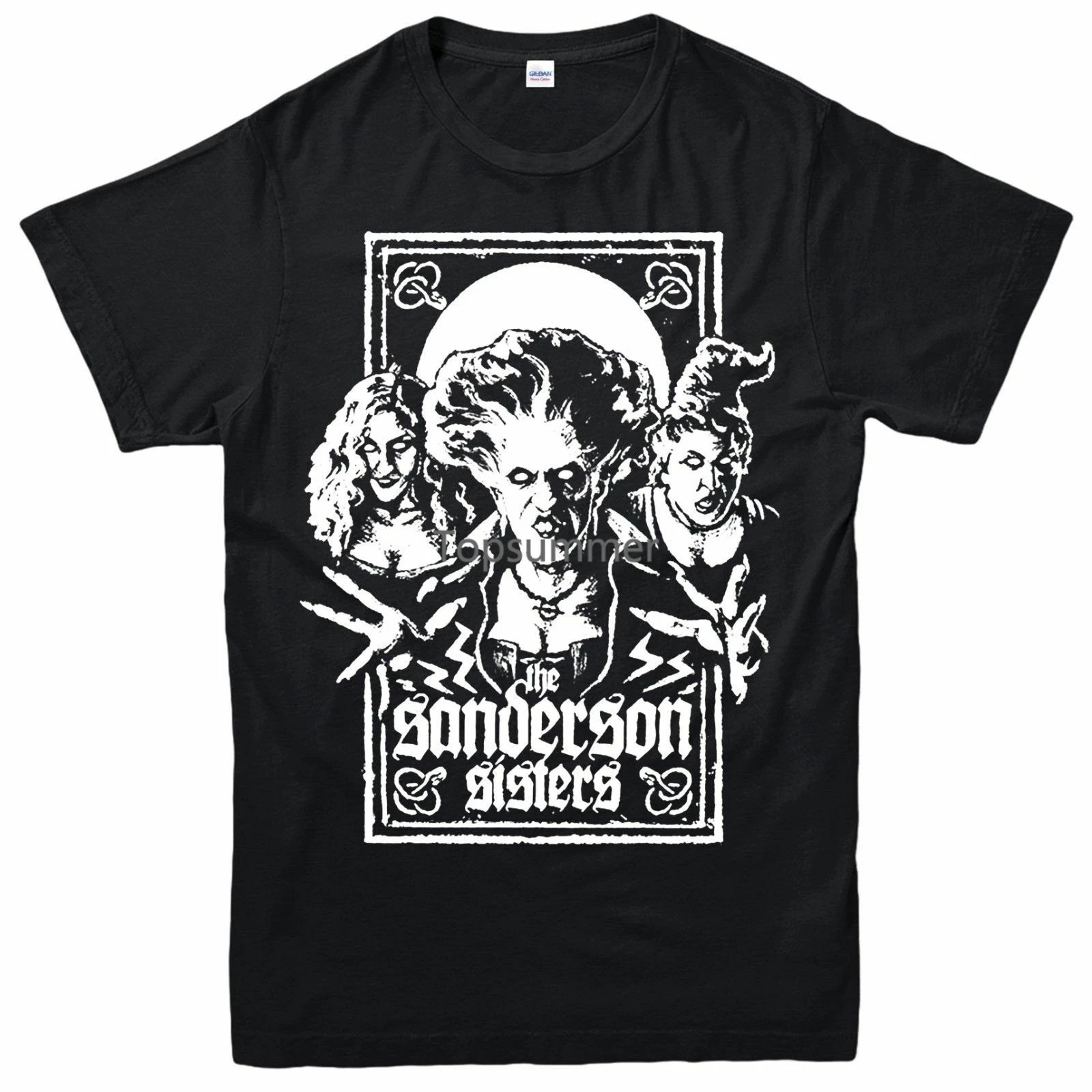 Sanderson Sisters T-Shirt Squad Hocus Pocus Witch Halloween Adult & Kids Tee Top2019 Marchio Alla Moda 100% Cotone Stampato Rotondo