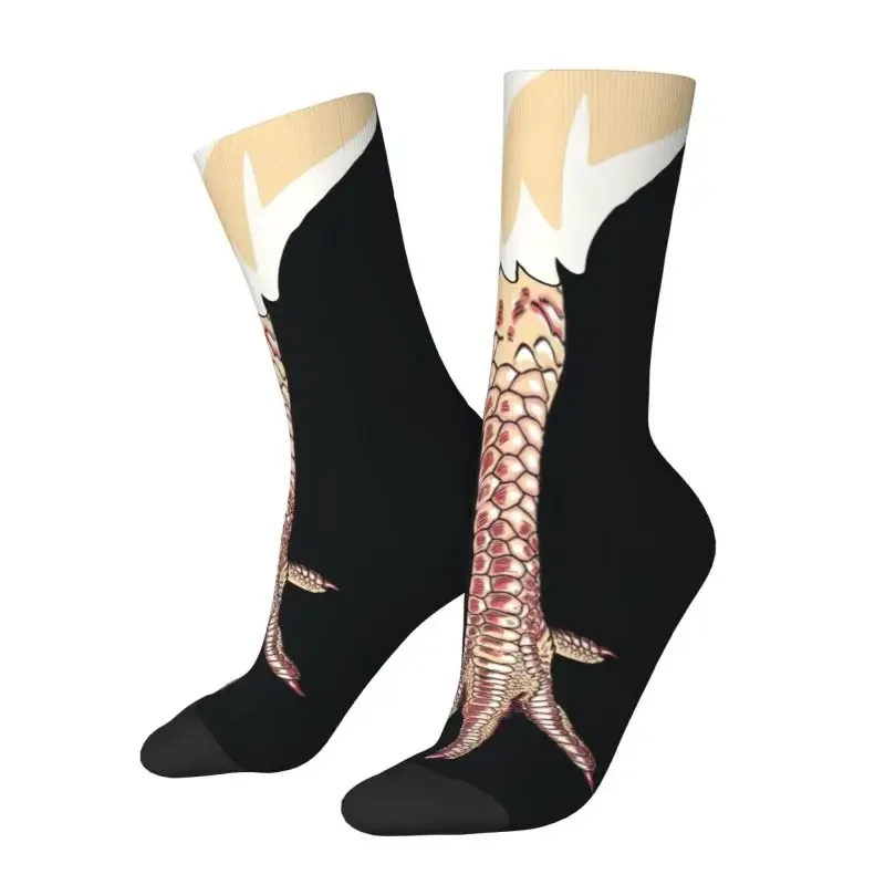 

Funny Chicken Paws Dress Funny Socks for Men Women Breathable Fashion Novelty Animal Legs Hip Hop Crew Socks
