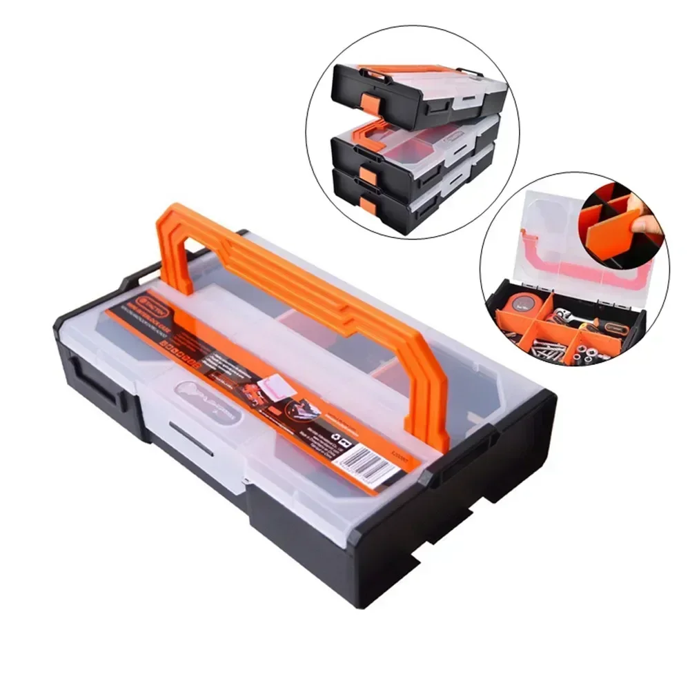 

Multi-layer Electric Packaging Toolbox Box Portable Drill Combined Equipment Electric Stacked Storage Screws Tool Multi-function