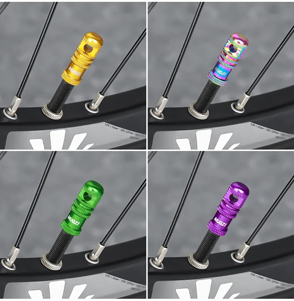 1Pc Aluminum Alloy Bicycle Tire FV Valve Cap MTB Road Bike Covered Protector Road MTB Tyre Dustproof Bike Presta Valve