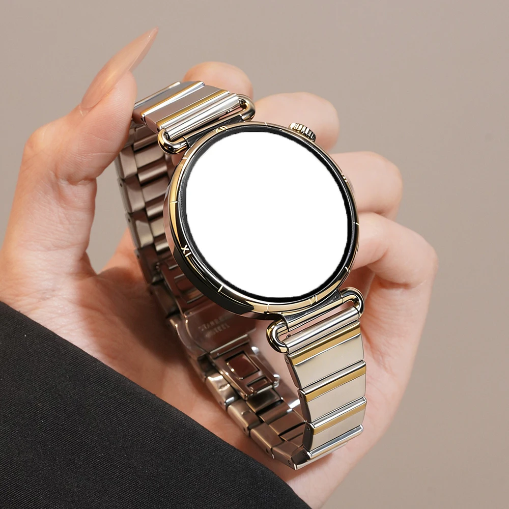 Elegant Metal Watch Band 18mm for Huawei GT Series 41mm