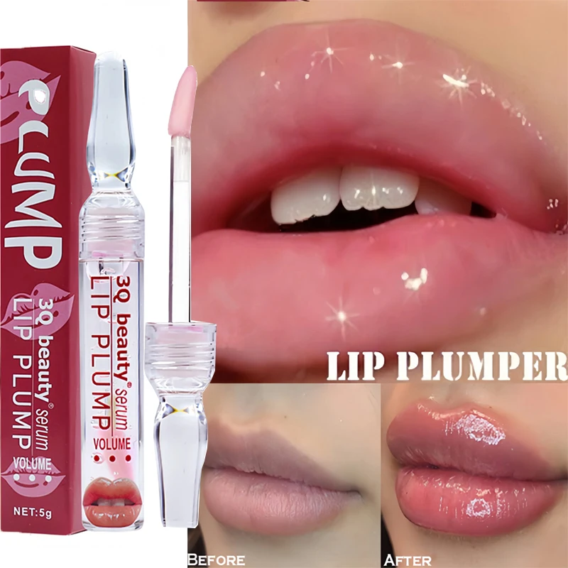 

Lip Plump Serum Long-lasting Moisturizing Increase Lip Elasticity Fade Lip Lines Plumper Relieve Dryness Sexy Lip Care Products