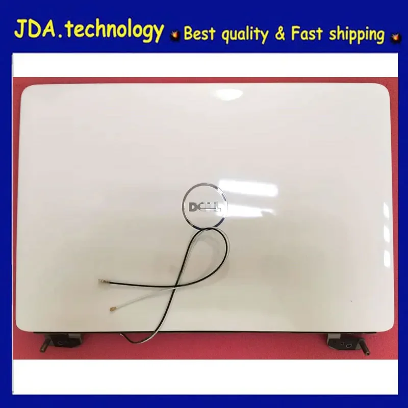 

MEIARROW Новинка/оригинальная крышка для ЖК-дисплея DELL INSPIRON 1545 с шарнирным комплектом, Белая светодиодная крышка 15,6 дюйма 0T233P - 36J