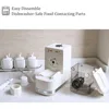 Electric Noodle and Pasta Maker Machine Automatic for 2-4 Servings, Spaghetti, Dumpling and More, 4 Intelligent Modes, White 3