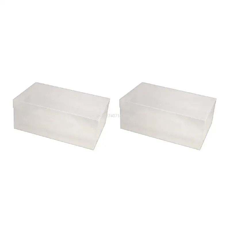 for Creative Clear Shoes Storage Box Stackable Rectangle Shoes Box for Closet Hard Plastic Shoe Boxes Shoe Hol 4