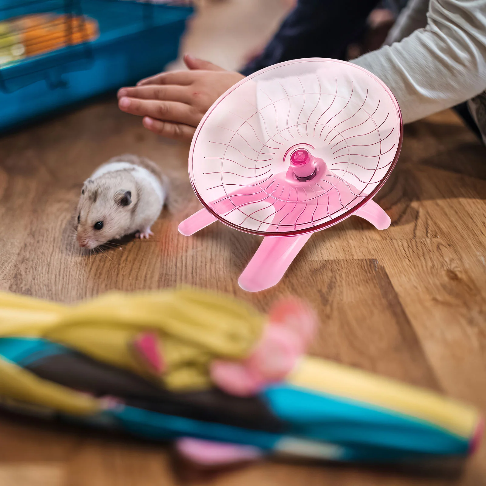 Silent Spinner Flying Saucer Exercise Wheel Hamster Wheel Hamster