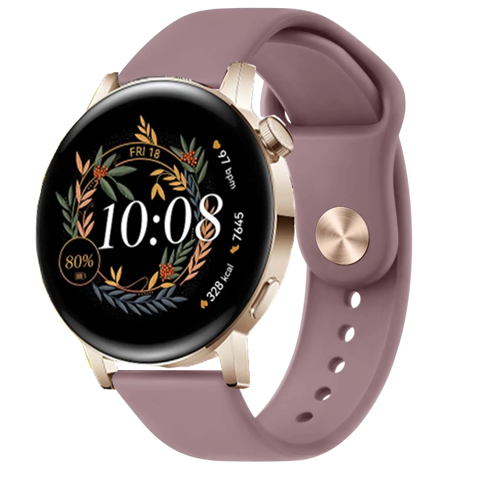 Versatile 20mm & 22mm Silicone Watch Band – Premium Strap
